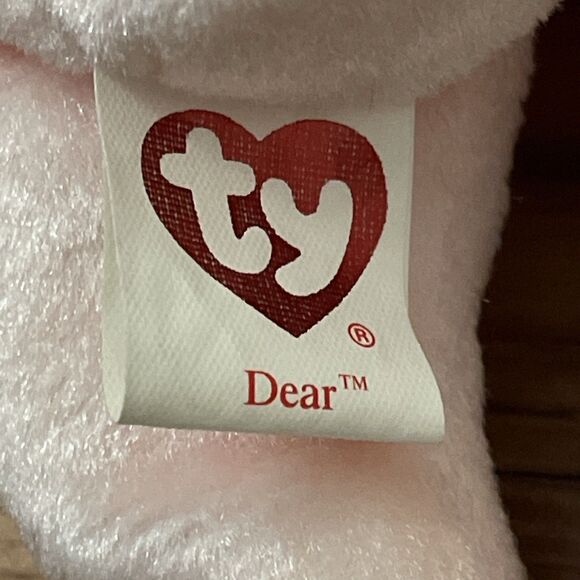 TY Lot of 5 1996-2004 Retired Bear Beanie Babies Princess Dear Curly - Picture 8 of 15